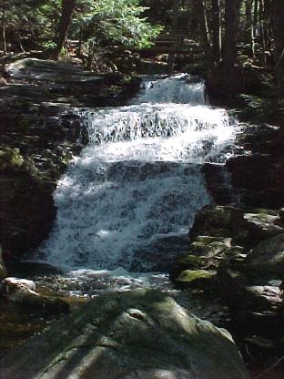 Abbey Pond Cascades, Lower Falls