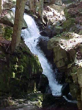 Abbey Pond Cascades, Upper Falls