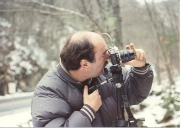 John Photographing Moss Glen Falls