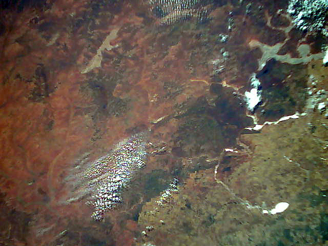 Picture
of western Australia taken from the VTC CubeSat